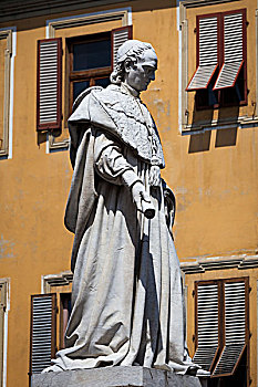 雕塑,广场,托斯卡纳,意大利
