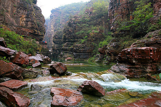 云台山红石峡