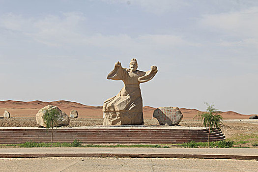 王维雕像