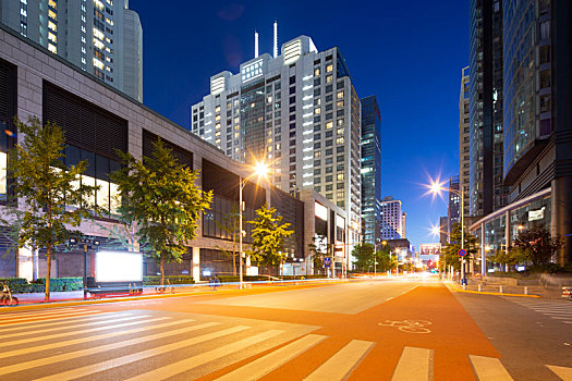 光华路夜景