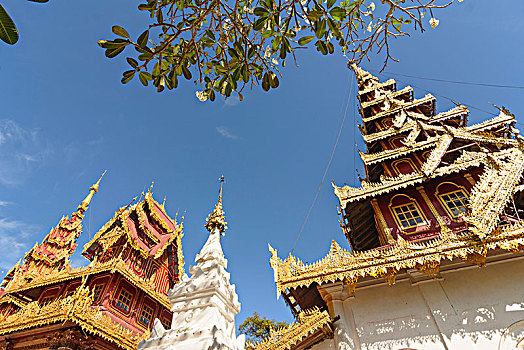 海雀,庙宇,克伦邦,缅甸
