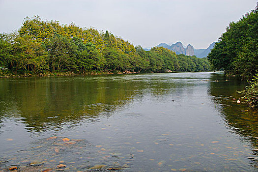 神仙居溪流山水