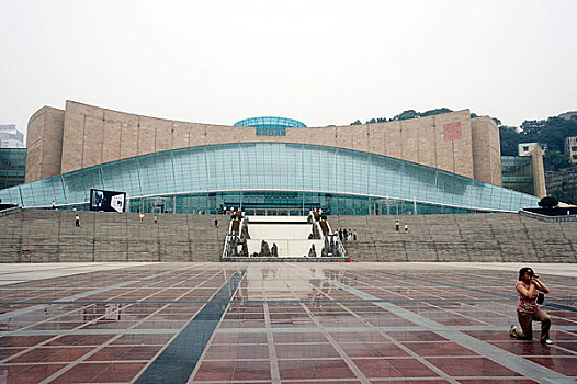 拍摄时间,2005年6月21日拍摄地点,重庆市渝中区拍摄内容,新建成的中国三峡博物馆