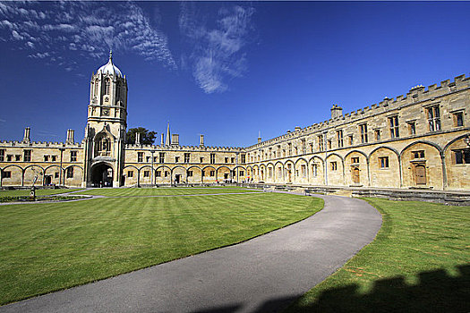 英格兰,牛津,方庭,大学