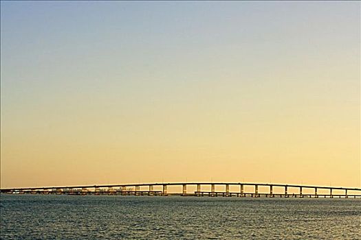 桥,海洋,迈阿密,佛罗里达,美国