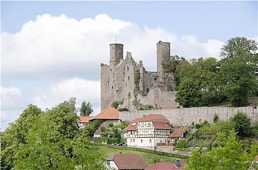 城堡,图林根州,德国
