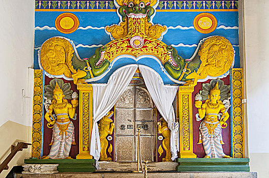 庙宇,牙齿,古物,著名,住房,佛,世界遗产,康提,斯里兰卡,亚洲