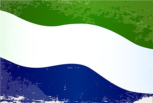 塞拉利昂,旗帜,低劣
