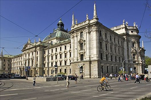 宫殿,执法,慕尼黑,巴伐利亚,德国
