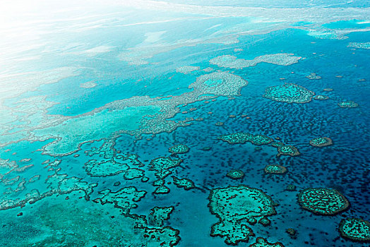 大堡礁,昆士兰,澳大利亚,航拍