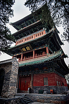 钟楼,少林寺,世界遗产,郑州,河南,中国,亚洲
