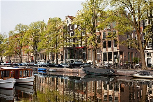 阿姆斯特丹,房子,运河