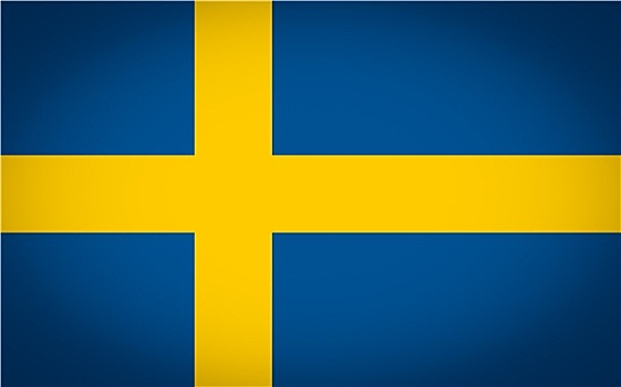 旗帜,瑞典,虚光照