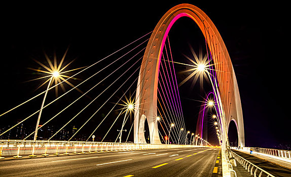北京首钢大桥夜景