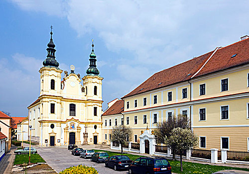 教堂,圣母玛利亚,地区,南摩拉维亚,区域,捷克共和国,欧洲