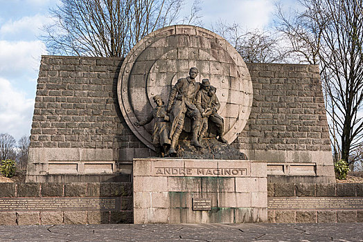 纪念建筑,安德烈,战场,凡尔登,第一次世界大战,法国,欧洲