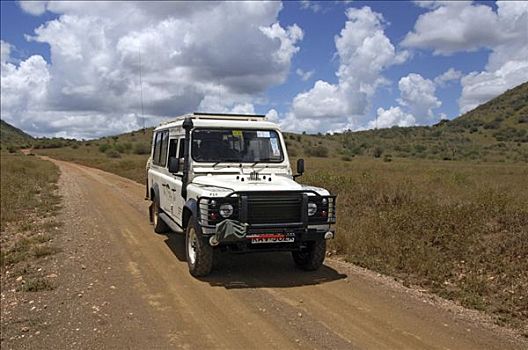 全地形车,查沃,国家公园,肯尼亚,非洲