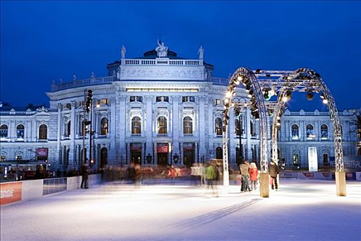 滑冰,维也纳,奥地利