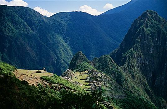 马丘比丘,山景,秘鲁