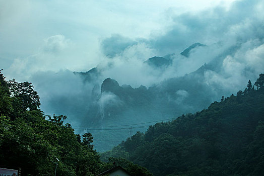 恩施,大山,湖北,山区,云海,云雾,高山,神秘,群山,山峰,鄂西