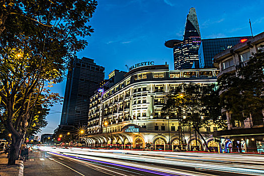 胡志明市夜景