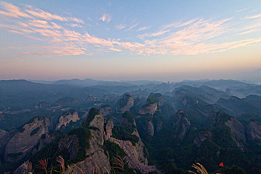 湖南新宁县,中国丹霞,崀山,八角寨