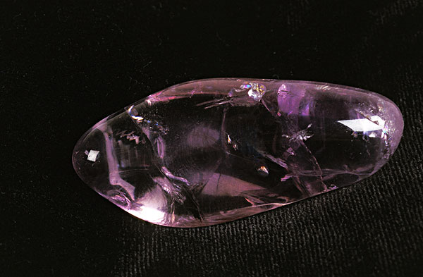 紫水晶,石头,黑色,背景