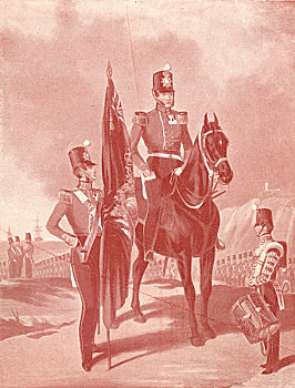 皇家,海军陆战队,19世纪,世纪,艺术家