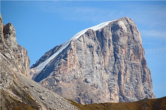 马尔莫拉达峰,意大利,冰川