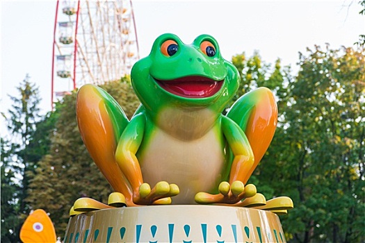 青蛙,公园