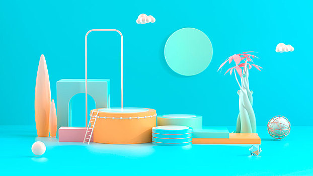 3D模拟场景展台