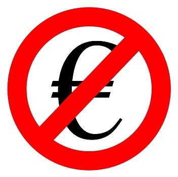 费用,欧元标志