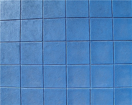 蓝色,水泥,墙壁