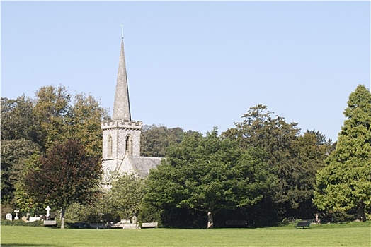 教堂,靠近,布莱顿,英格兰