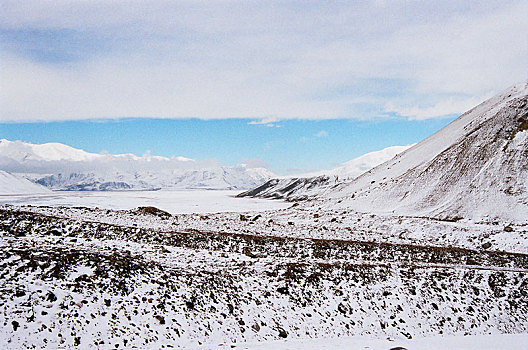 中国,新疆维吾尔自治区,天山山脉