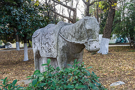 古代白马石雕,南京市白马公园