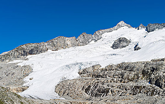 顶峰,山,一个,奥地利,国家公园,陶安,萨尔茨堡,欧洲,大幅,尺寸