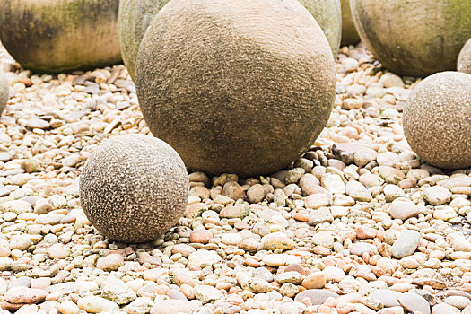 特写,石头,日式庭园