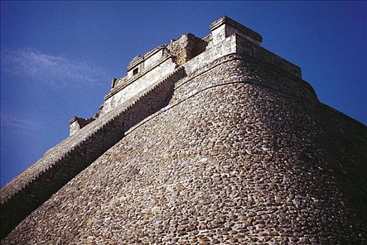 遗址,金字塔,占卜师,乌斯马尔,墨西哥,中美洲