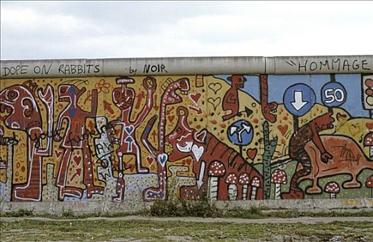 涂绘,柏林墙,柏林,德国