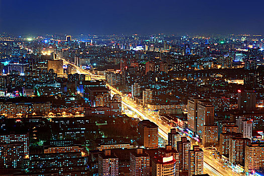 北京,夜晚