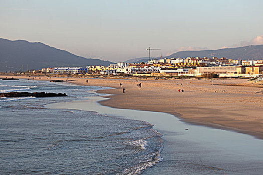 海滩,塔里,安达卢西亚,西班牙