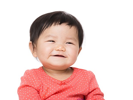 微笑,亚洲人,婴儿