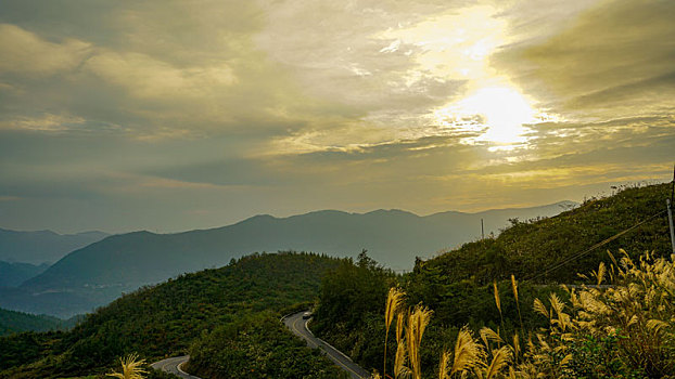 重庆酉阳,初冬乡村清晨美景