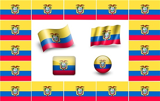 旗帜,厄瓜多尔,象征