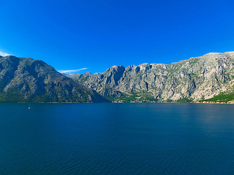 乡村,海岸,湾,黑山