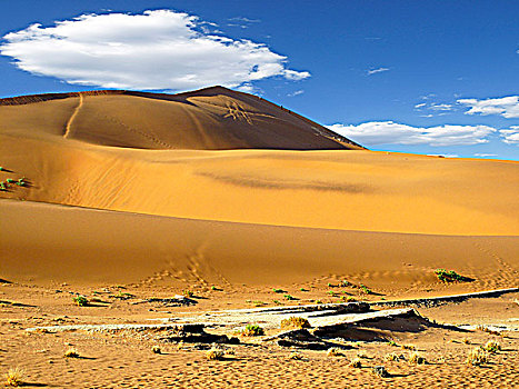 纳米比亚,纳米布沙漠,纳米比诺克陆夫国家公园,死亡谷,大,爸爸,沙丘