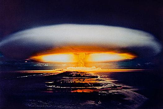 皇冠,核能,爆炸,法属玻利尼西亚