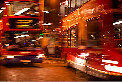 双层巴士,巴士,户外,维多利亚站,伦敦,英格兰