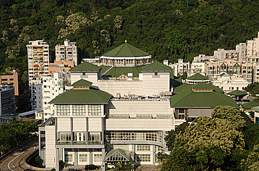 香港太平山远眺